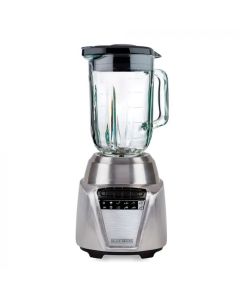 Black and Decker Licuadora Ice Crush | 8 Velocidades + Pulso | Jarra de Vidrio 1.25l | 700w | Acero Inoxidable