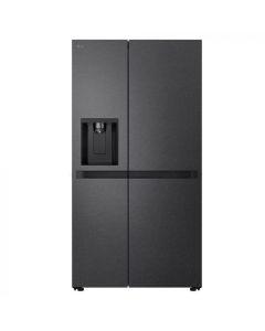 LG Refrigeradora Side By Side 23pᶟ/22pᶟ | Smart Inverter Essence | Pantalla Led | Negro Matte 