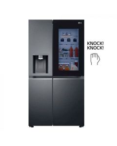 LG Refrigeradora Side By Side | 23.8p3 | Thinq&trade; | Door-In-Door&trade; | Craft Ice&trade; | 10 A&ntilde;os de Garant&iacute;a en el Compresor | Negro Mate