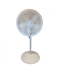 General Ventilador de Pedestal | 3 Velocidades | 18 Pulgadas | Blanco