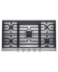 Frigidaire Estufa Empotrable de Gas 36" | 5 Quemadores | 120 V | Hierro Fundido | Gris