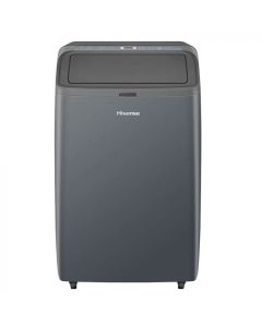Hisense Aire Portátil 14,000 BTU | 3 en 1 | Deshumificador y Ventilador | Filtro Extraíble | 110V | Gris