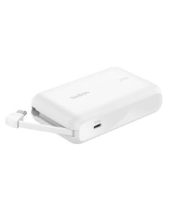 Belkin Power Bank 10k | Carga Rápida | Usb -C | 20w | Blanco