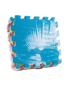 Home Creation Alfombra de Colores de Goma Antigolpes para Jugar 30x30x0.8cm Home Creation