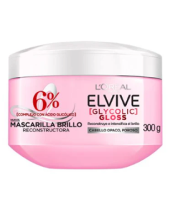 L'oréal Paris Elvilve Glycolic Gloss Mascarilla Brillo Reconstructora 300 g