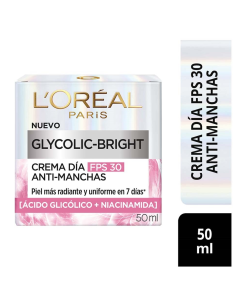 L'oréal Paris Glycolic Bright Crema Día 50ml
