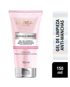 L'oréal Paris Glycolic Bright Gel Limpiador 150 ml