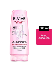 L'oréal Paris Elvilve Glycolic Gloss Acondicionador 680 ml