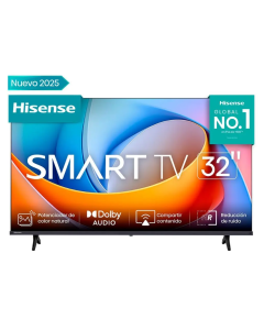 Hisense Televisor 32" | 32a4nv | Smart Tv | Vidaa Tv | Colour Enhancer | 1 Año de Garantía