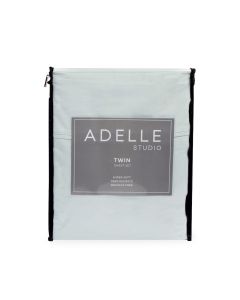 Adelle Studio Juego de Sábanas Twin - Set de 4 Piezas - Light Blue