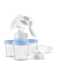 Avent Extractor Manual con Vasos de Almacenamiento