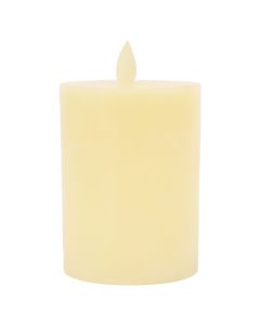 Vela Decorativa con Llama Led 7.5 x 10 cm