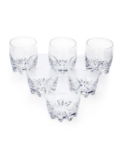 Pasabahce Vasos de Vidrio para Whiskey - 11 Oz Set de 6 Piezas