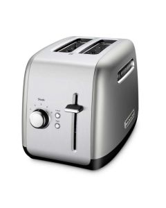 Tostadora Kitchenaid de 2 Rebanadas | Perilla de Control - Plateado