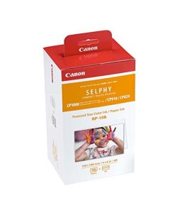 Juego de Tinta Canon /Papel Canon Rp-108 Compatible con Cp910 - Multicolor
