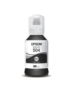 Botella de Tinta para Impresora Epson T504 - Negro