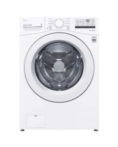 Lg Lavadora 20Kg Carga Frontal con Vapor, Eléctrica Direct Drive Inverter & THINQ (Wi-Fi), Color Blanco