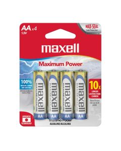 Batería Alcalina Aa 4pax
