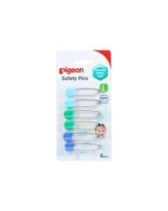 Pigeon Imperdibles de Seguridad Large 6pzs