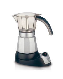 Delonghi Cafetera Moka Eléctrica Alicia Emk6 - Plata