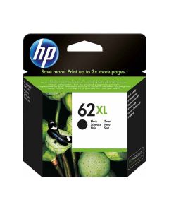 Cartucho Original de Tinta Hp 62xl- Negro(C2p05al) 