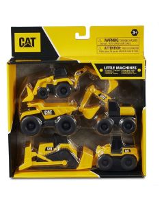 Caterpillar Pequeñas Máquinas 5 Pack de Miniaturas