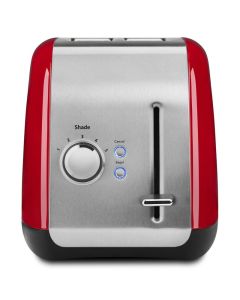 Kitchenaid Tostadora de 2 Rebanadas | Perilla de Control - Color Plateado