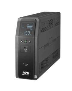 Batería Back-Ups Pro Apc Br1500M2Lm 1500 Va 10 Tomas De Salida, 2 Puertos Usb De Carga, Avr, Interfaz Lcd, Lam - Negro