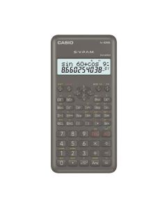 Calculadora Científica Casio Visualización de 2 Lineas - Negro