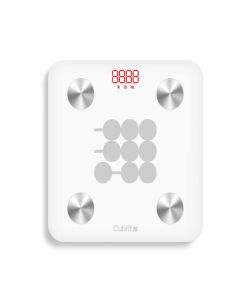 Cubitt Bascula Inteligente Peso, Agua y Grasa Corporal Blanco