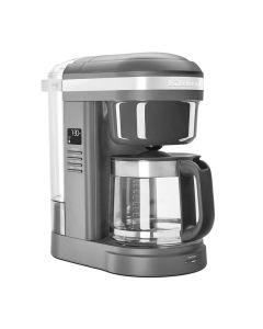 Kitchen Aid 12 Cup Drip Coffee Maker con Spiral Showerhead Gris