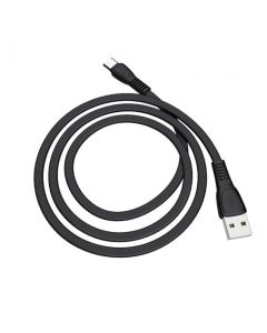 Hoco Cable de Carga y Transferencia de Datos Usb de Tipo C Negro